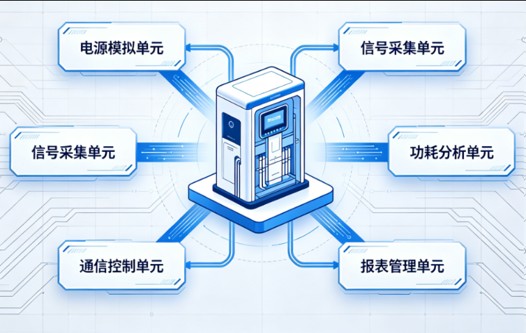交流充电桩待机功耗综合测试系统