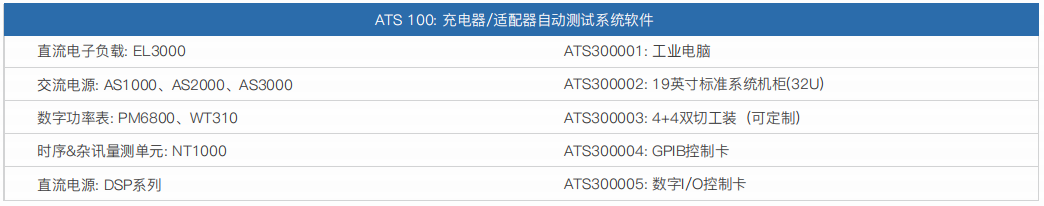 小功率电源自动测试系统-ATS100(图1)