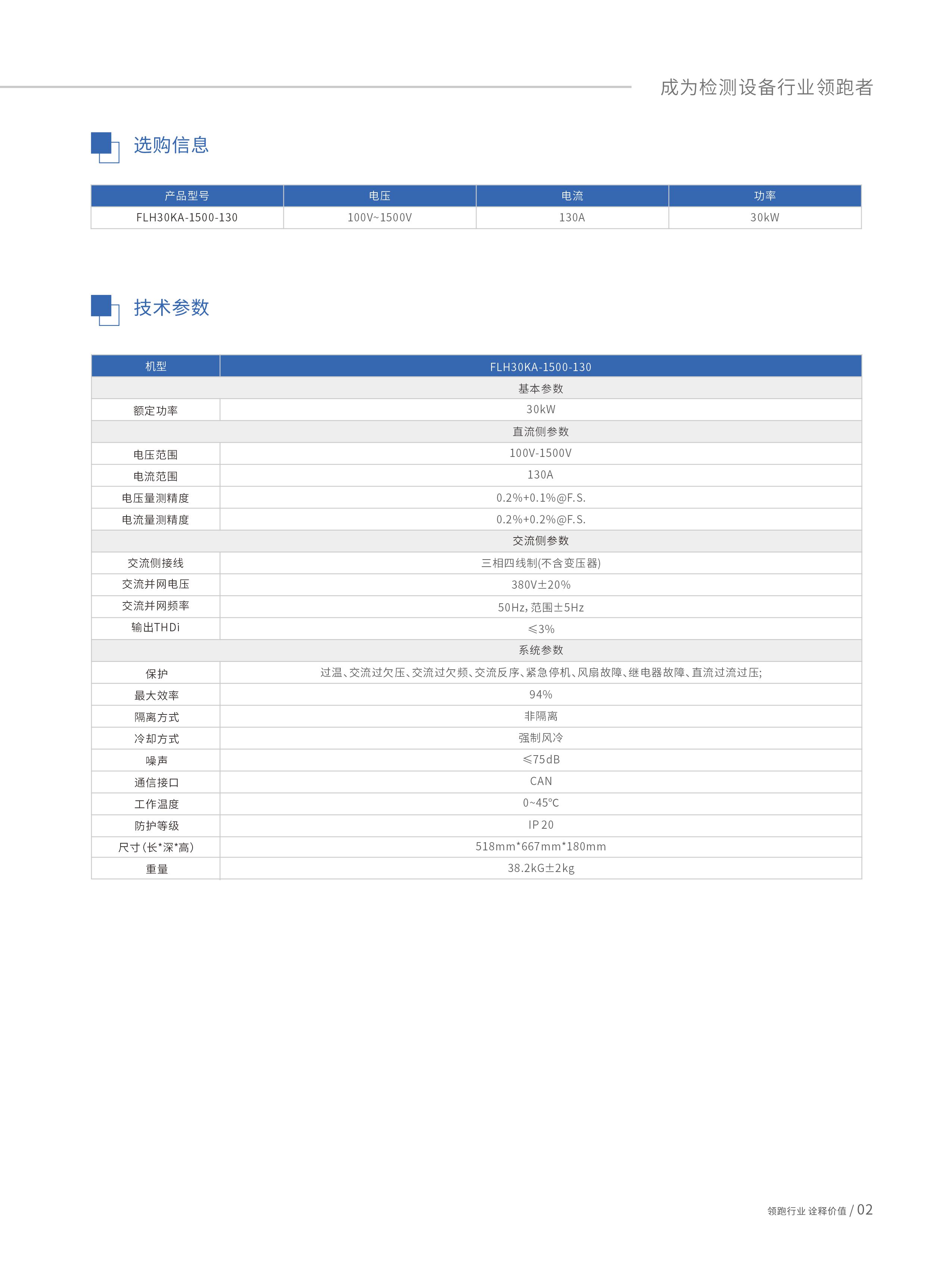 可编程双向直流电源-FLH系列-2