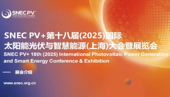 2025年SNEC PV+国际太阳能光伏与智慧能源展( 上海 )
